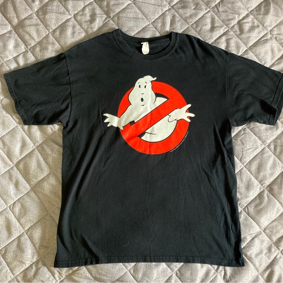 2009 Ghostbusters Shirt Adult Extra Large XL Mens Black Halloween Y2K Grunge - Picture 1 of 8